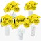 Big Dot of Happiness Yellow 2026 Graduation Party Centerpiece Sticks - Table Toppers - Set of 15